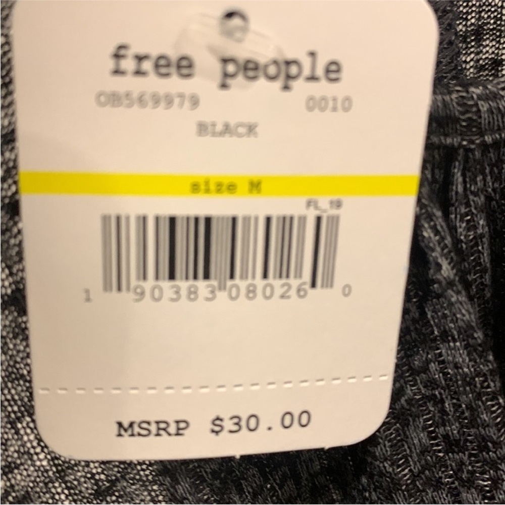 NWT Free People Racerback Ribbed Tank top - Picture 5 of 9